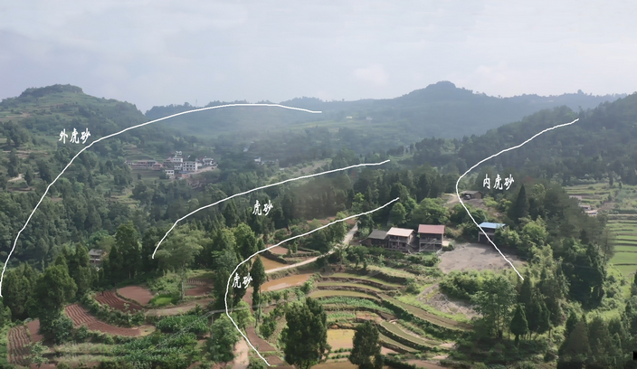 大贵风水宝地下山龟形看风水大师王君植四川达州寻龙现场实拍