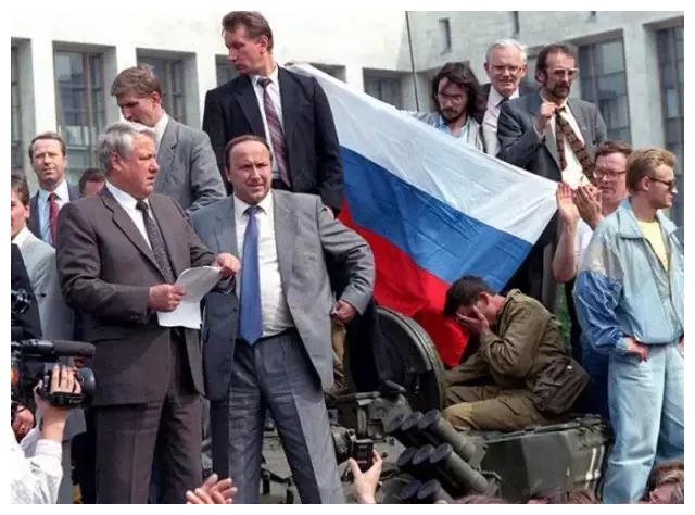 1991年,苏联最后的一年 动荡的一年老照片