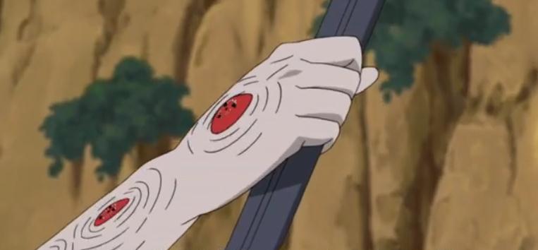 火影:团藏的右臂上,一共有几个写轮眼?