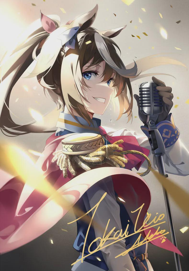 动漫美图:《赛马娘》东海帝皇