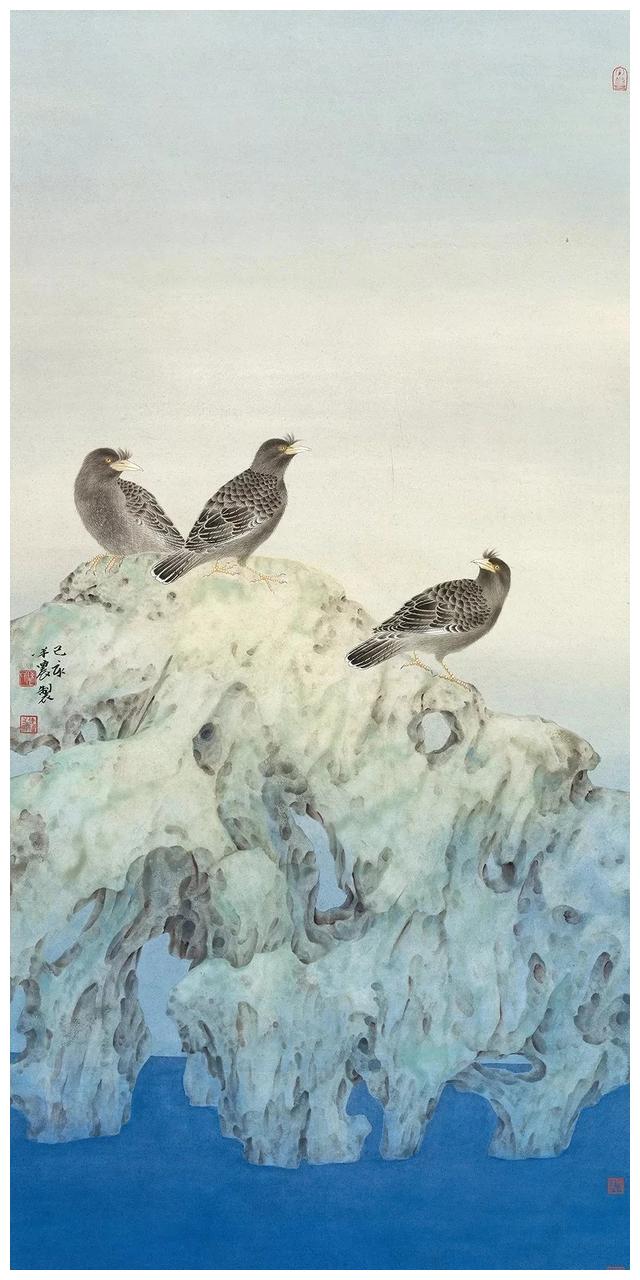 陈建强的花鸟画造境唯美,引人踏入清雅之境|陈建强|花鸟画|山水_新浪