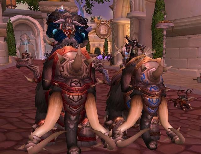 盘点魔兽世界里的双人坐骑快和小伙伴结伴出游吧