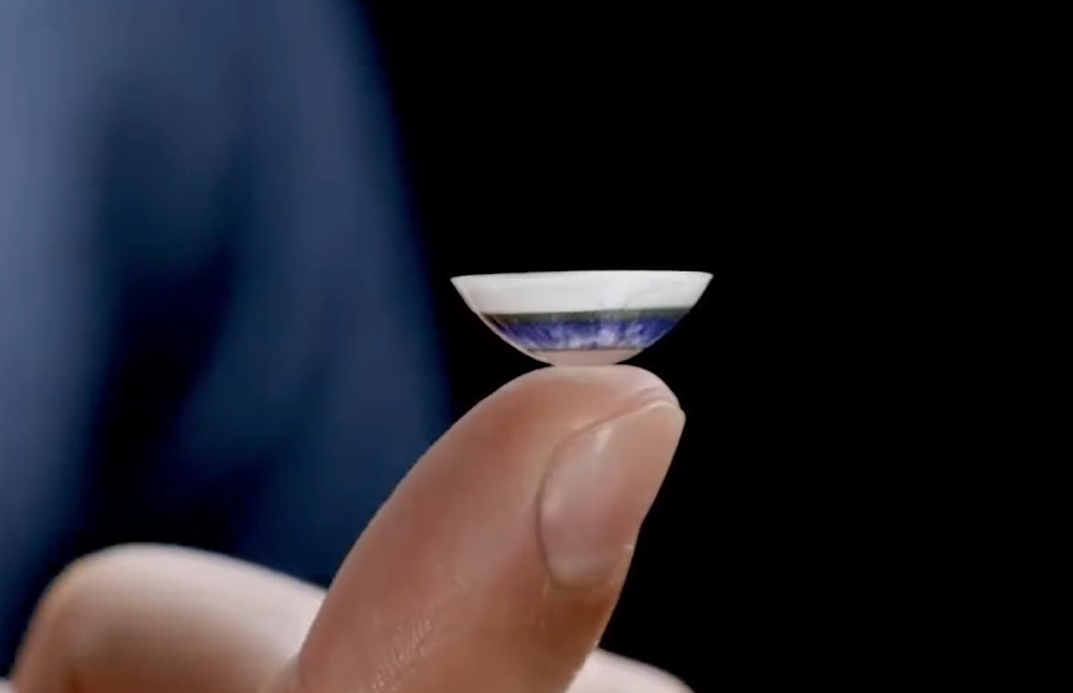 外国公司发明世界首款ar隐形眼镜__财经头条