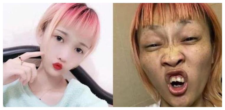 大学生网恋奔现翻车前后好似换脸只有性别对上了