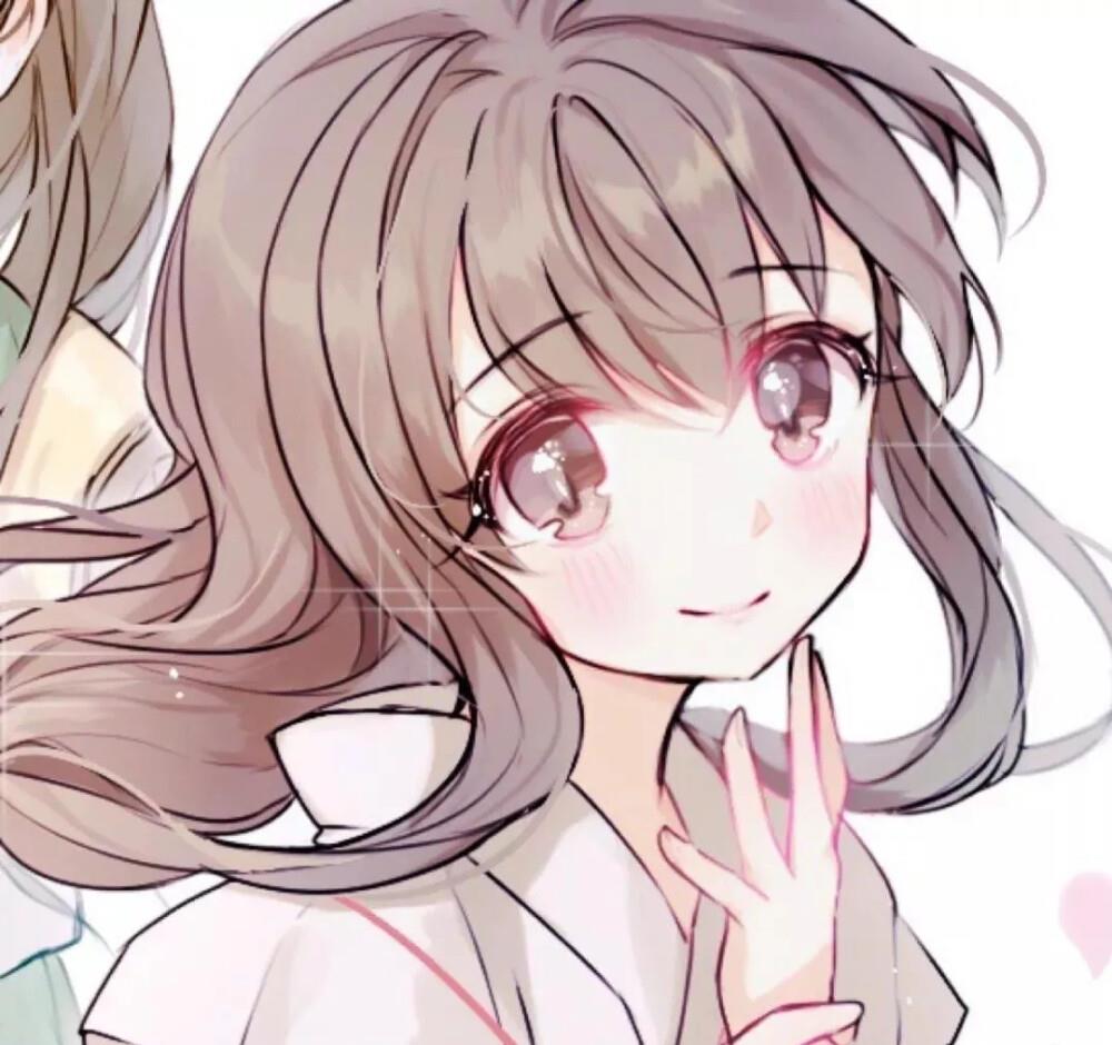 动漫闺蜜头像:你是我最重要可爱无人能及的大宝贝