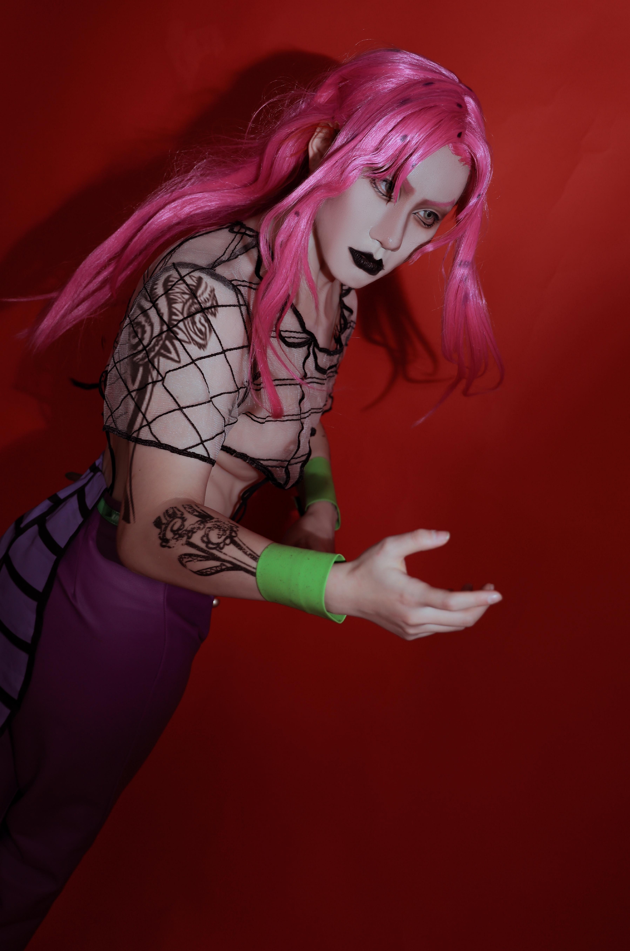 jojo的奇妙冒险黄金之风迪亚波罗cosplay