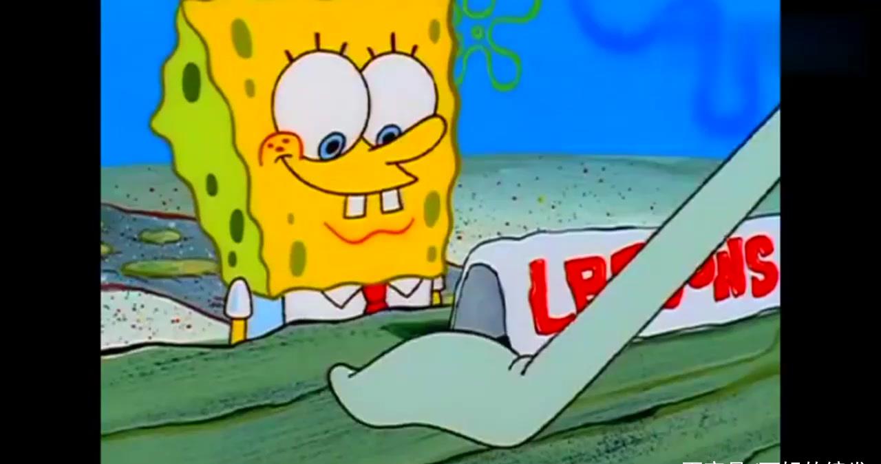 动漫图集:章鱼哥用尽力气吹泡泡,也吹不出来,真是个笨蛋呀!__财经头条