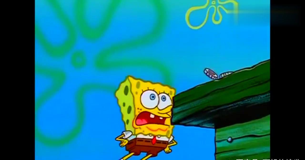 动漫图集章鱼哥用尽力气吹泡泡也吹不出来真是个笨蛋呀