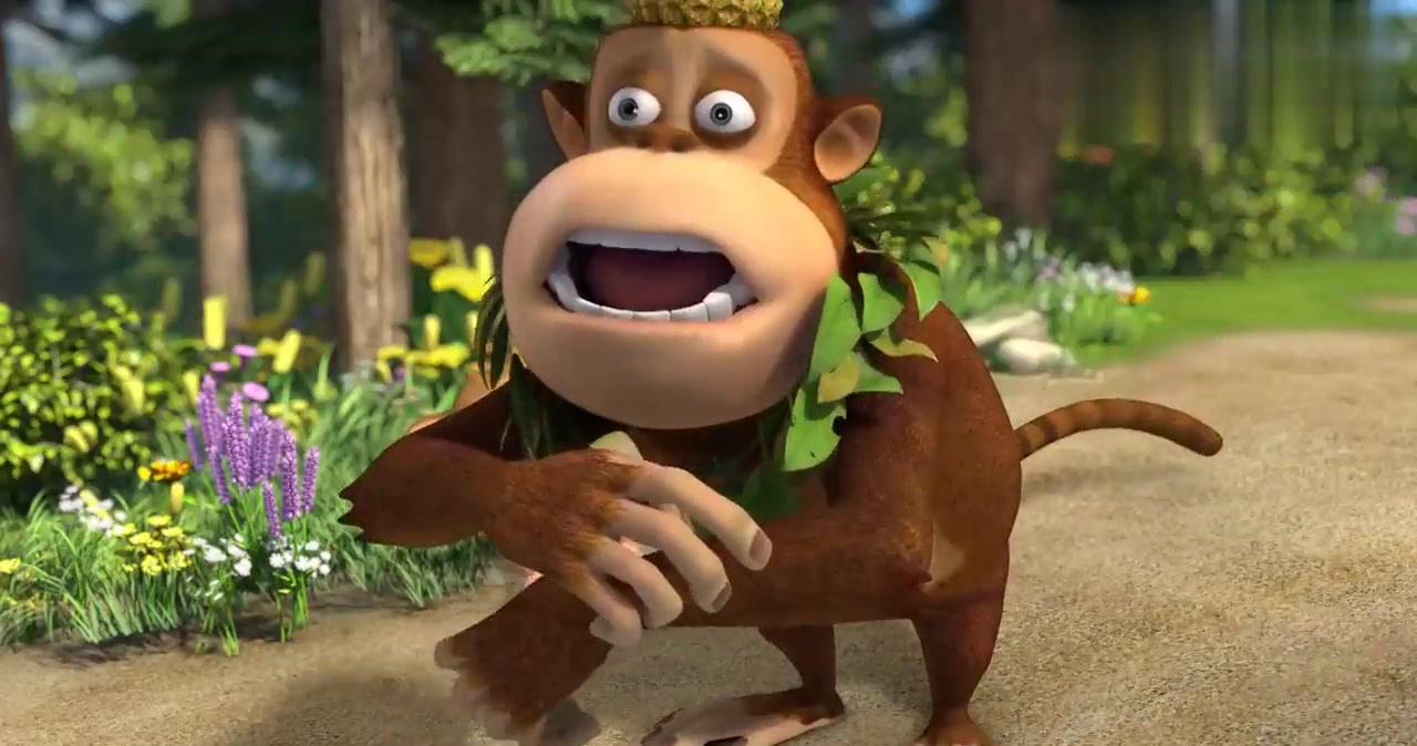 动漫壁纸:游客们抓住吉吉国王要和它拍照,幸好吉吉国王跑得快