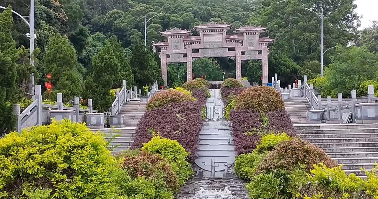 深圳观音山景区,海天一色的森林公园,景色很美|观音山景区|观音山