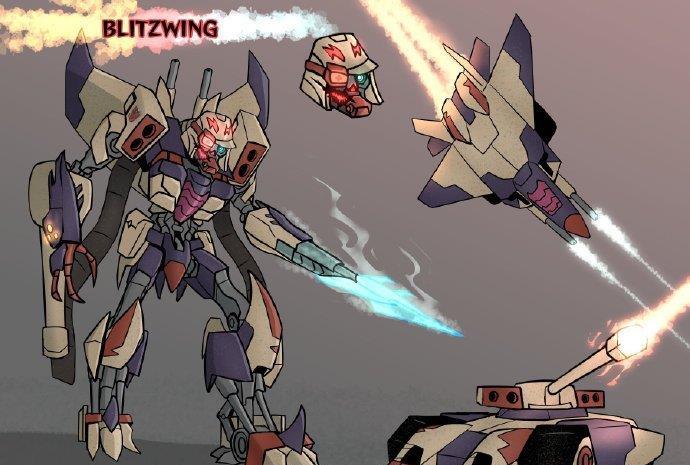 变形金刚08动画样式角色全新设计