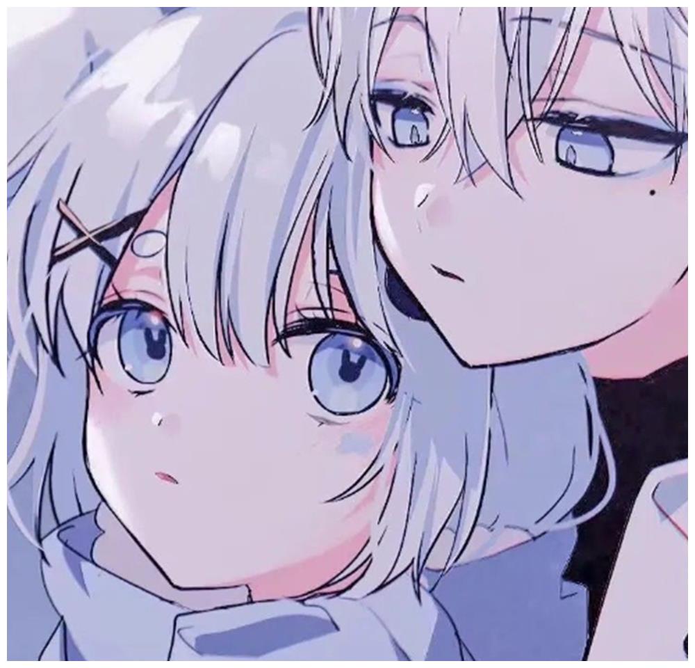 至尊版少女心情侣头像情侣头像超高冷情敌看到直跺脚