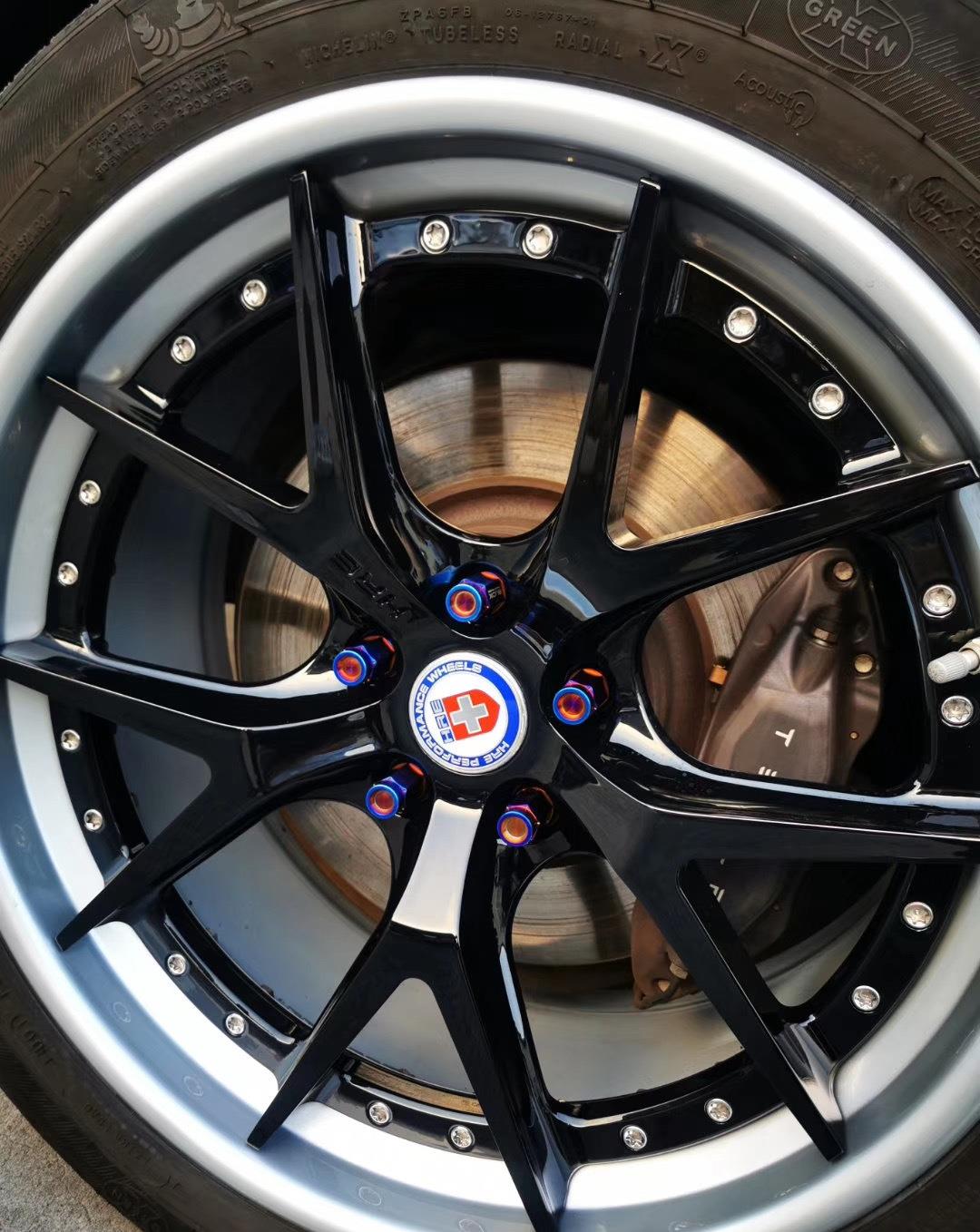 blox钛合金锻造螺丝.hre锻造轮毂