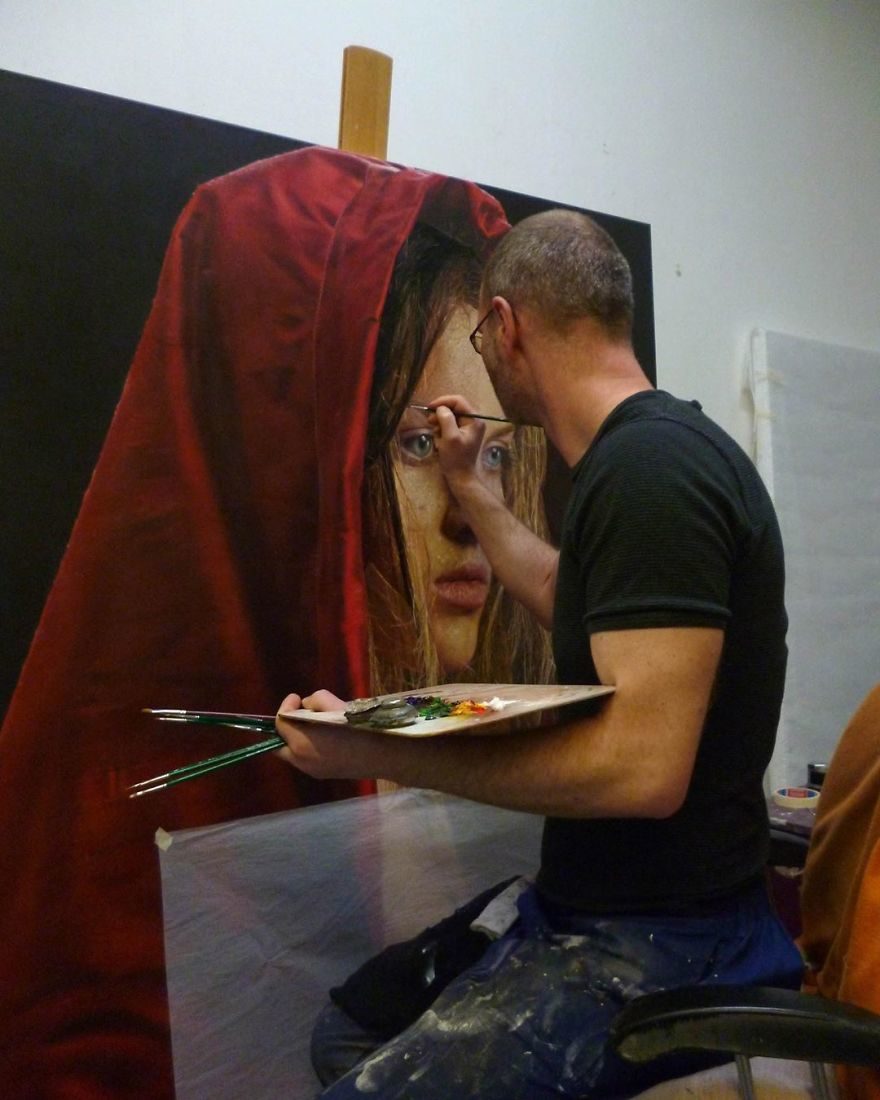 比照片还精致的作品,网友:这才是艺术|超写实|艺术家|画作_新浪新闻