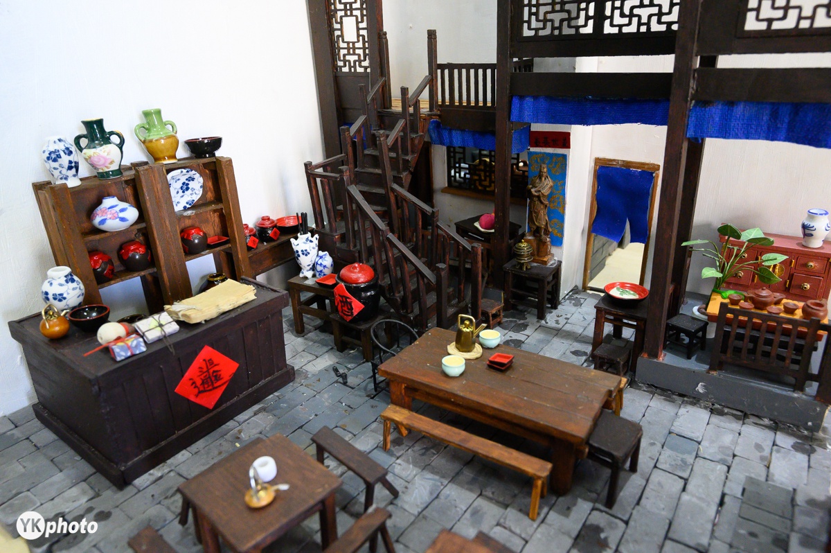 女孩巧手还原《武林外传》同福客栈,向经典电视剧致敬