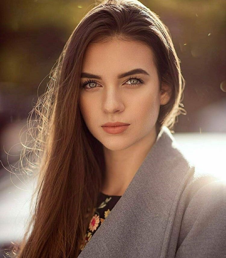 五官精致的莫斯科女孩