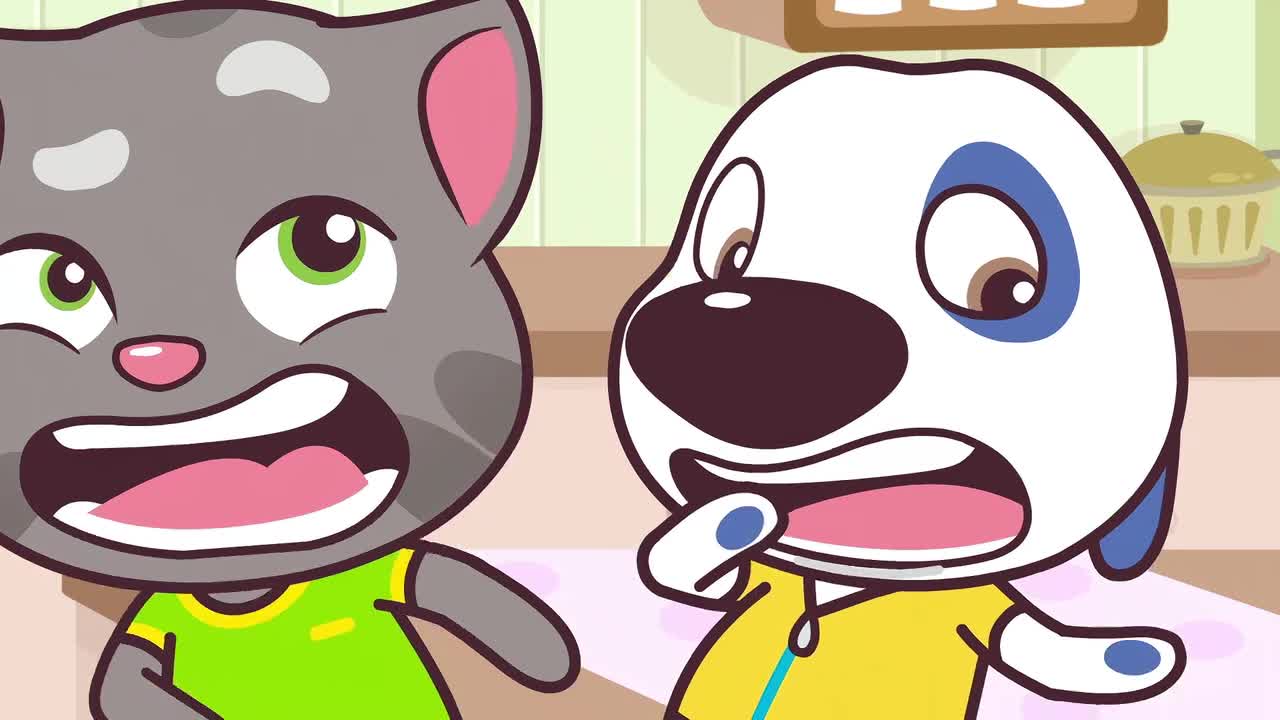 汤姆猫英雄小队:小猫可被吓坏了,这也太好玩了,神智都不清了