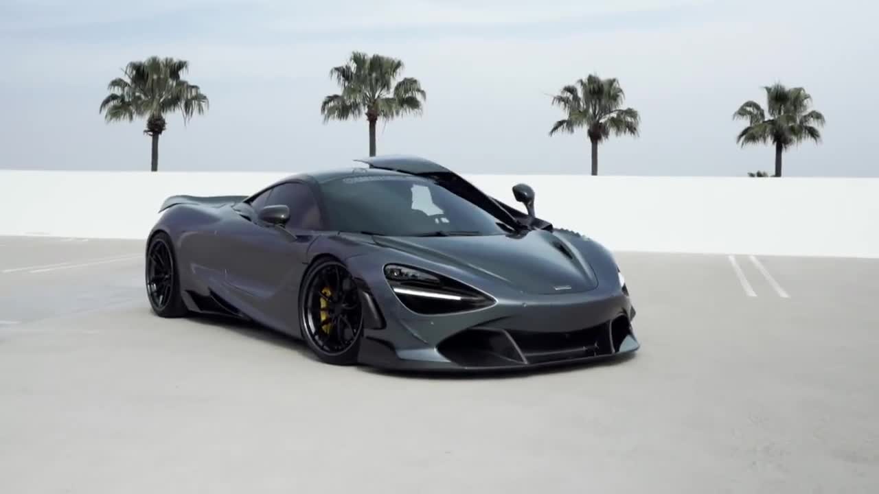 碳纤维超载-车库目标迈凯伦720s超级跑车