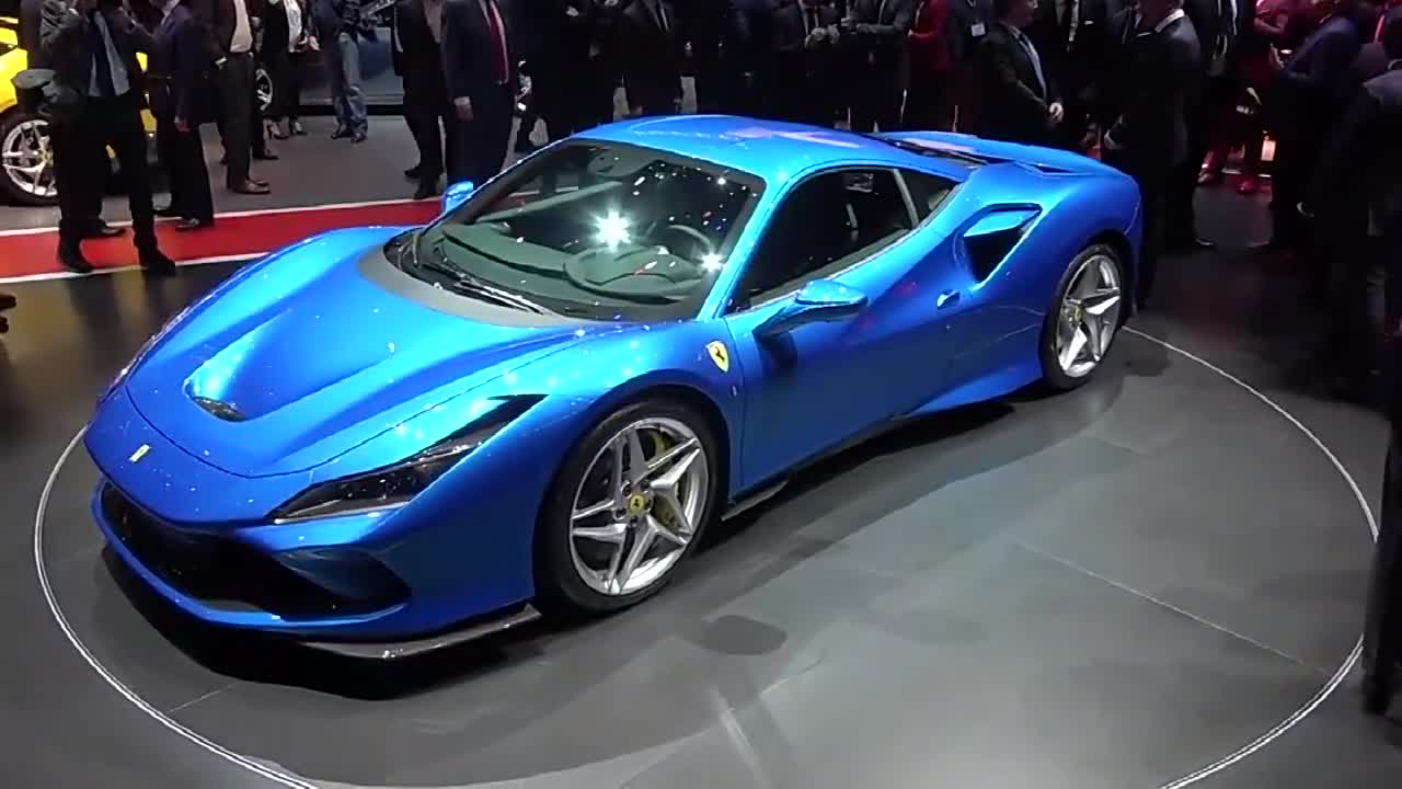 日内瓦车展-法拉利f8tributo,红色会不会更多人中意