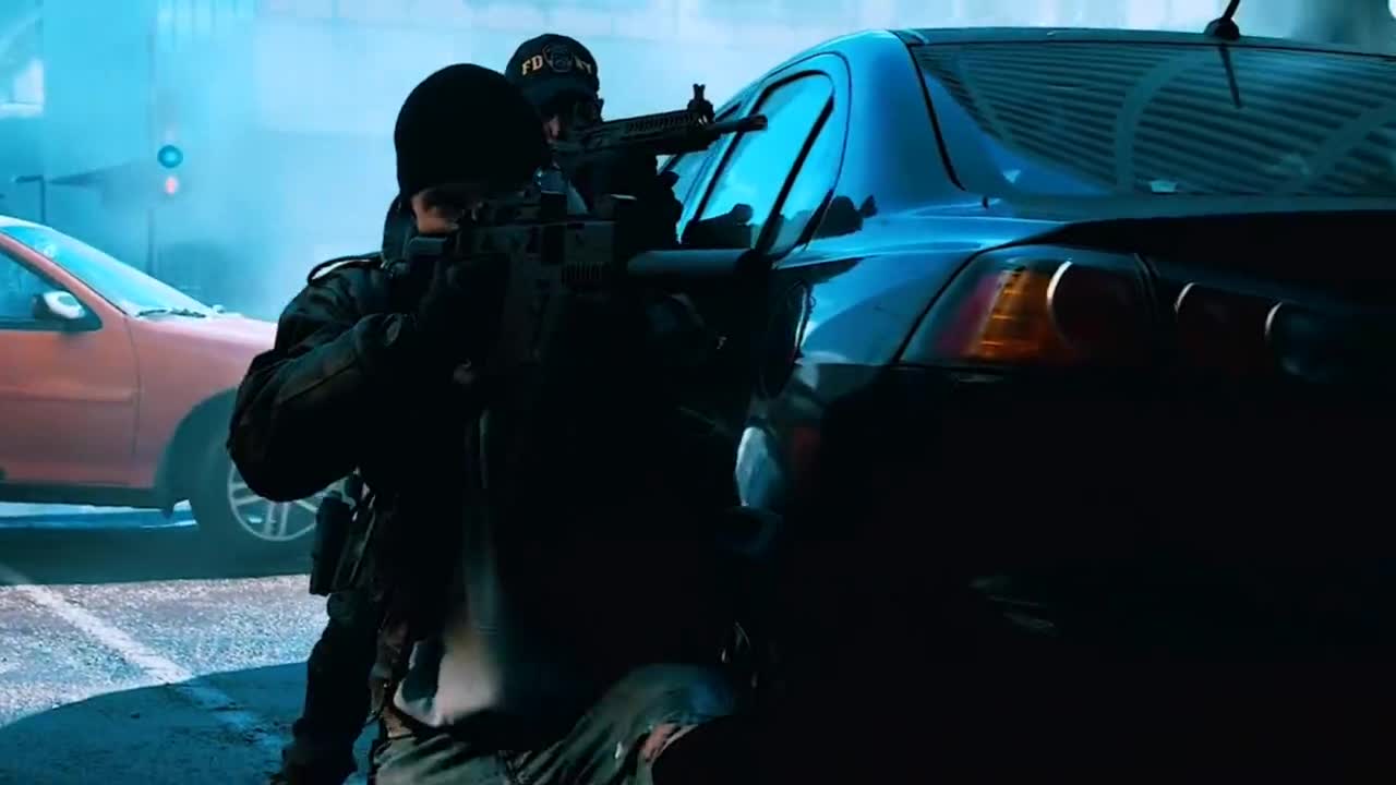 全境封锁那些枪战名场面全程都是街头实拍高清版