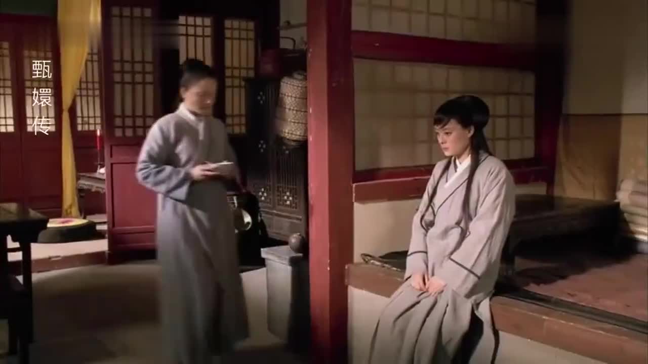 甄嬛传甄嬛在甘露寺怀了孩子槿汐求来堕子药劝甄嬛喝下