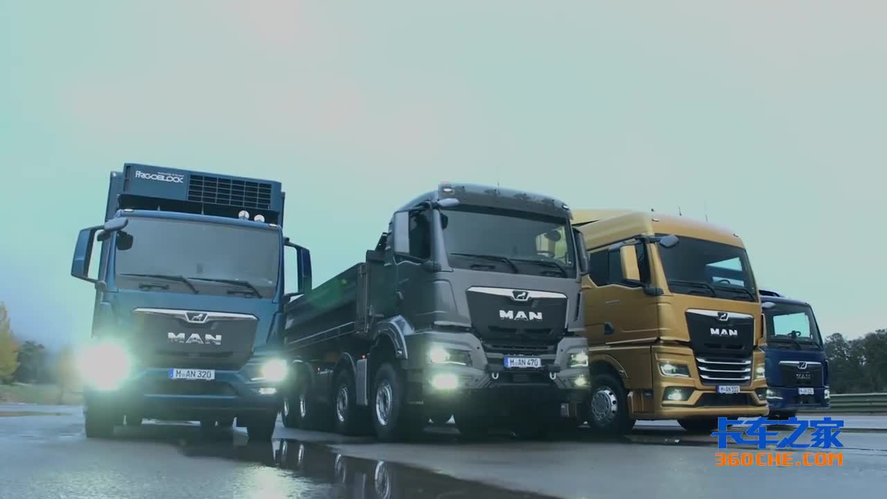 德国曼新一代tg系列卡车发布,新造型你喜欢吗?