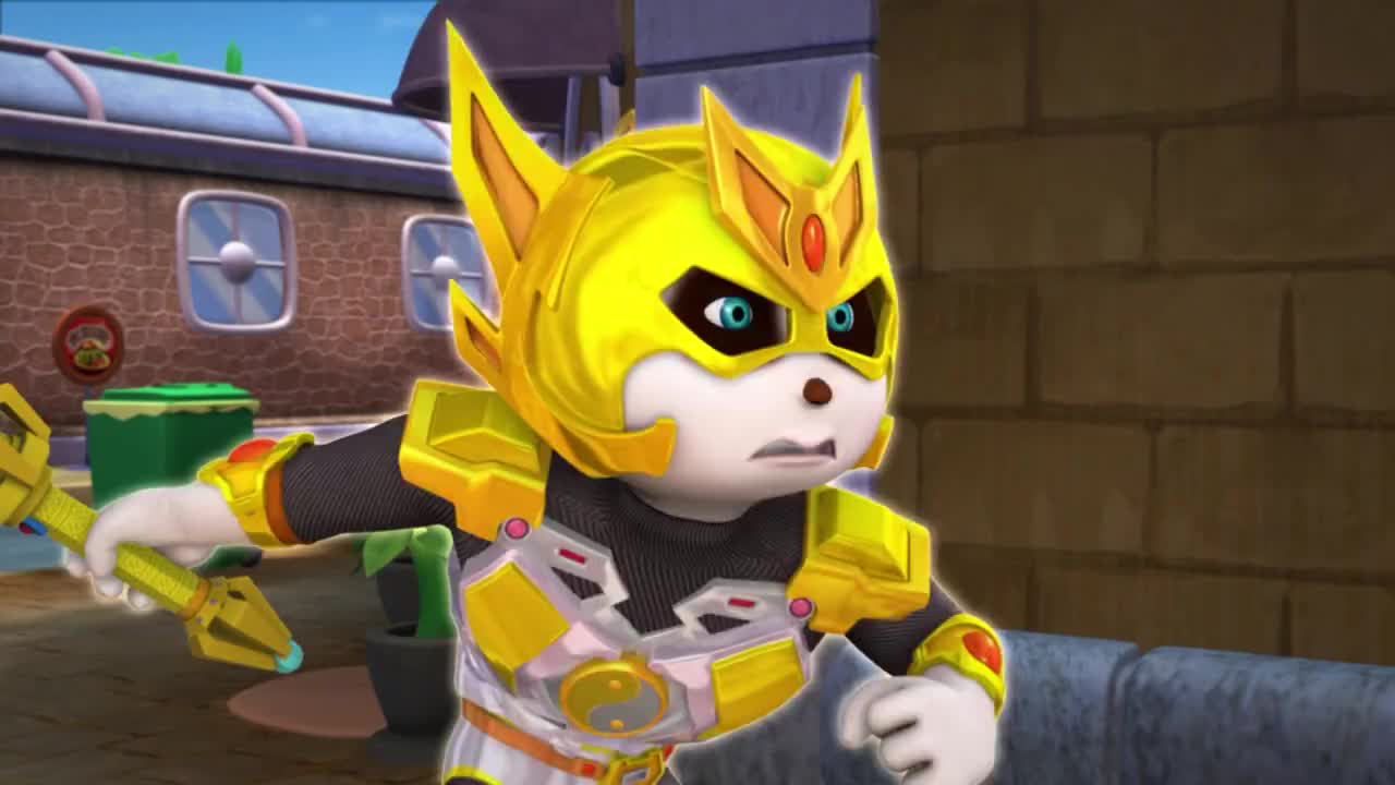 熊仔之正义守护熊仔中招了他大笑不止这下没人能对付拜德了