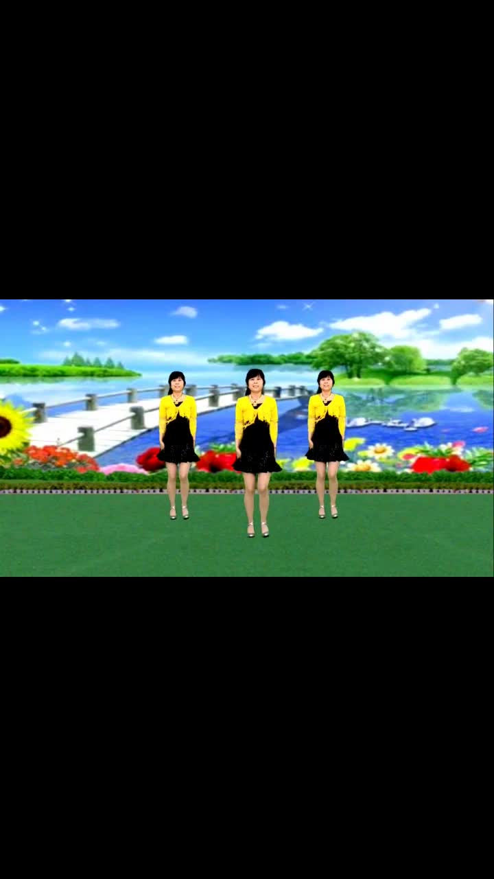 最新广场舞等到花儿开dj版旋律优美杭娇演唱