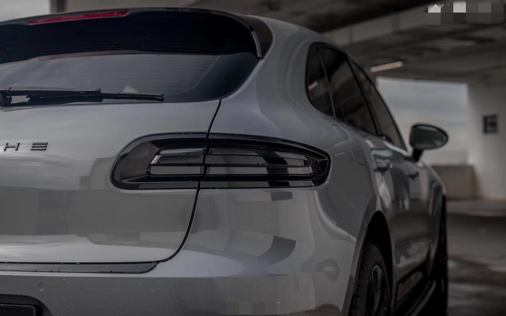 保时捷macan turbo汽车改色纳多灰 就是帅的不要不要的