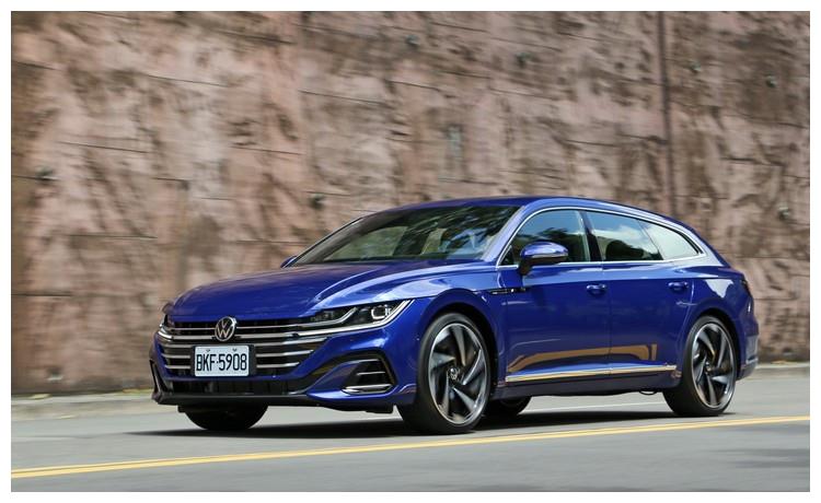 试驾大众新款arteon shooting brake 380 tsi r-line旅行版__财经头条