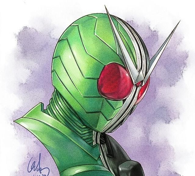 一组超酷的假面骑士头像,你都认识吗?