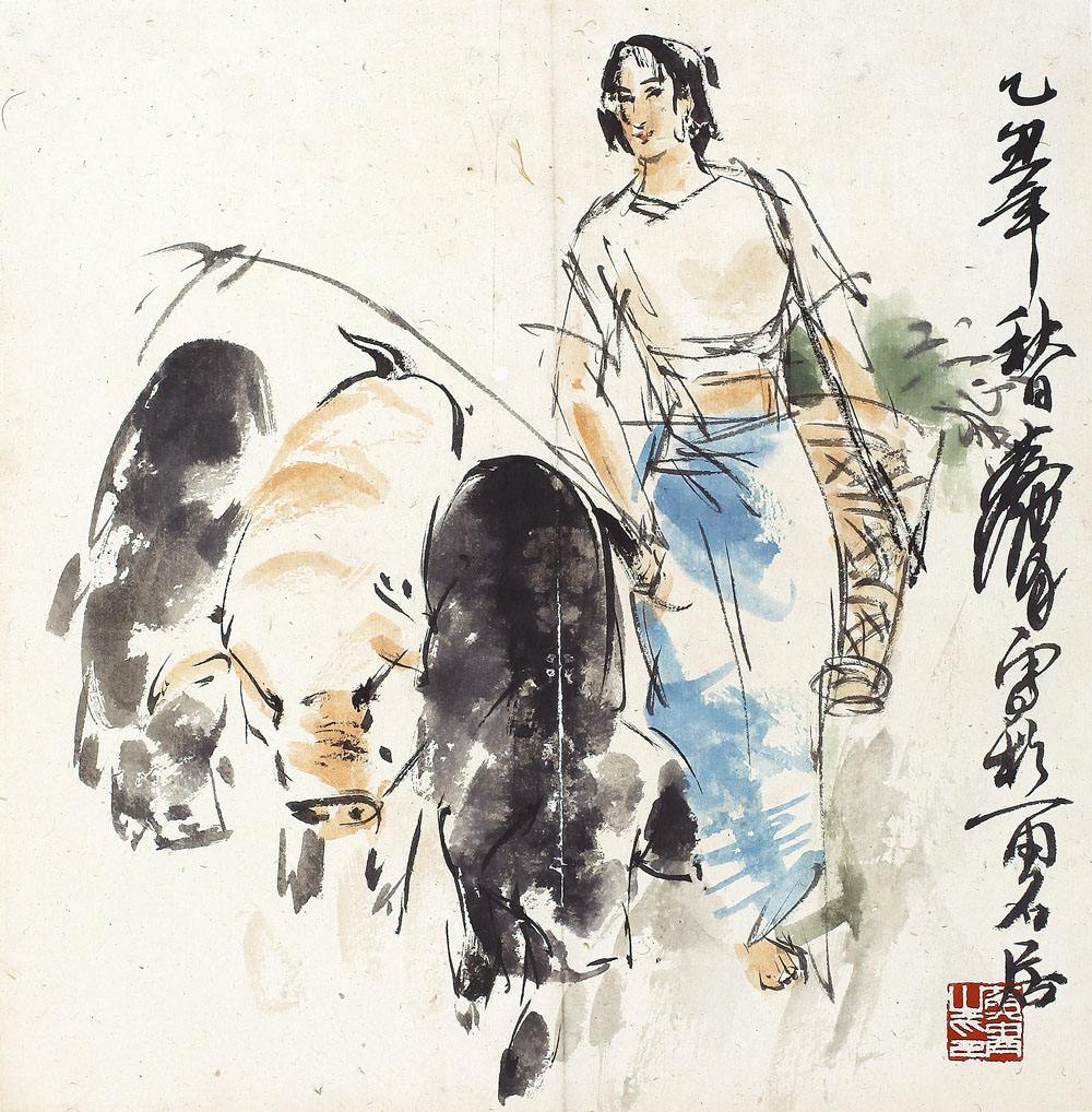 人民画家画人民:评黄冑|洪荒风雪|黄胄|速写_新浪新闻