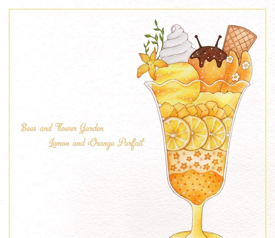 超级美味又好看的冰淇淋真想来一杯解解馋