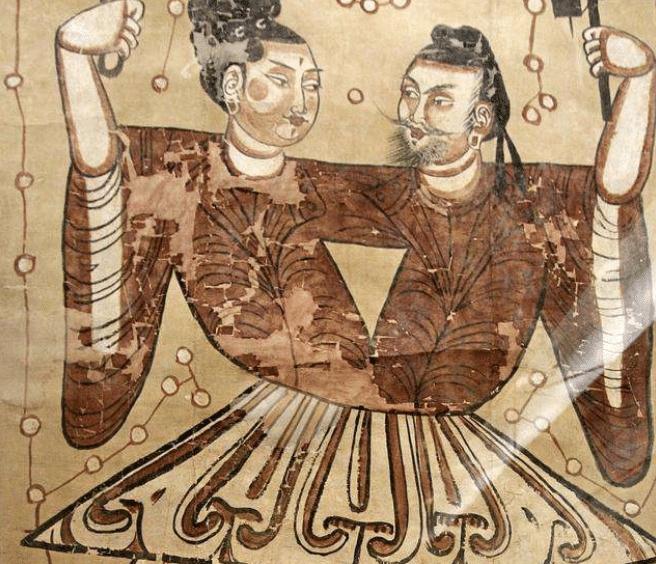 中国古代伏羲女娲交尾图和其他古文明传说极为相似是巧合吗