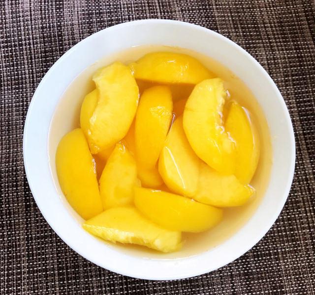 冰糖黄桃,冰箱冰一冰,是很好的甜品__财经头条