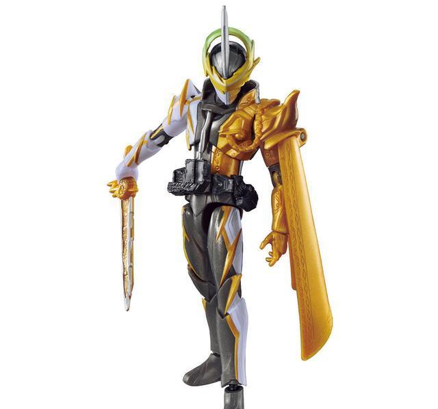 假面骑士三骑刀剑rkf手办周边详解镀金变土黄的雷鸣骑士