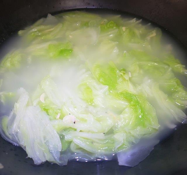 白菜虾皮汤清淡营养汤快手美味