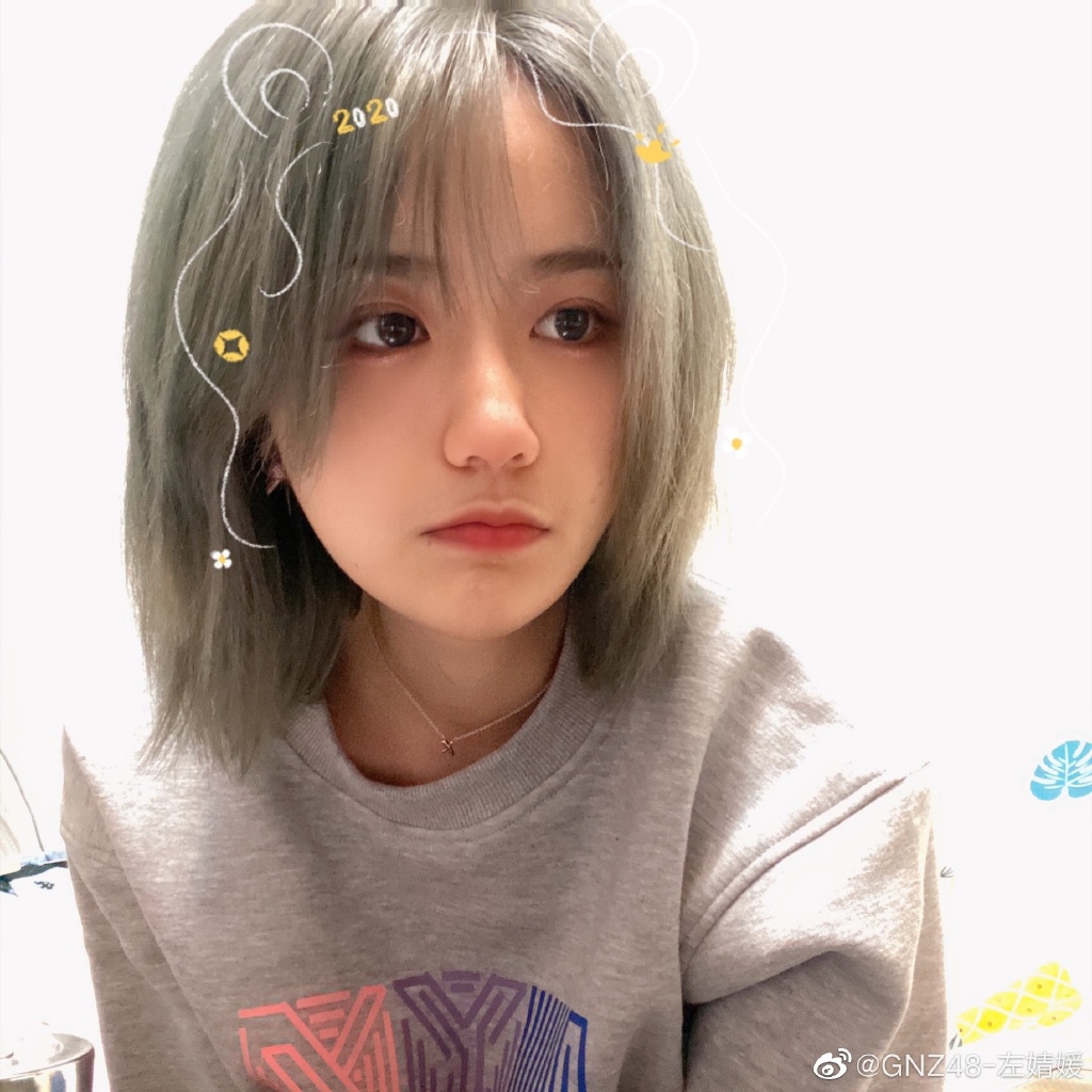 偶像美少女歌手gnz48-左婧媛迷人写真美照