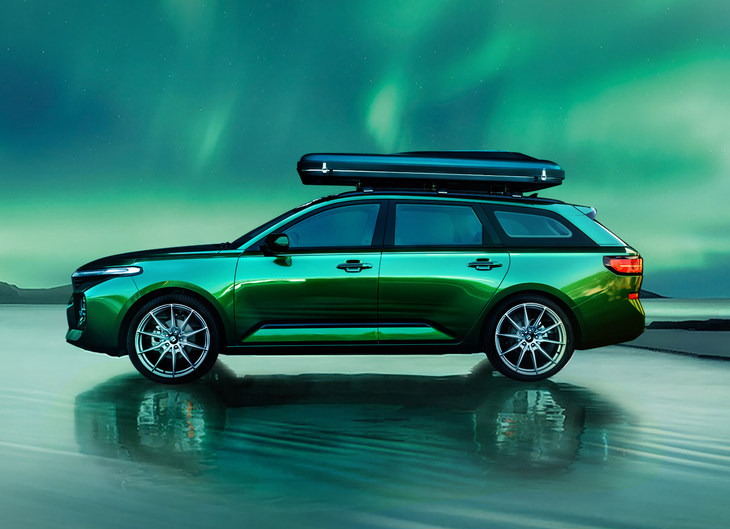 新宝骏首款休旅车预告图发布 致力打造国民休旅车