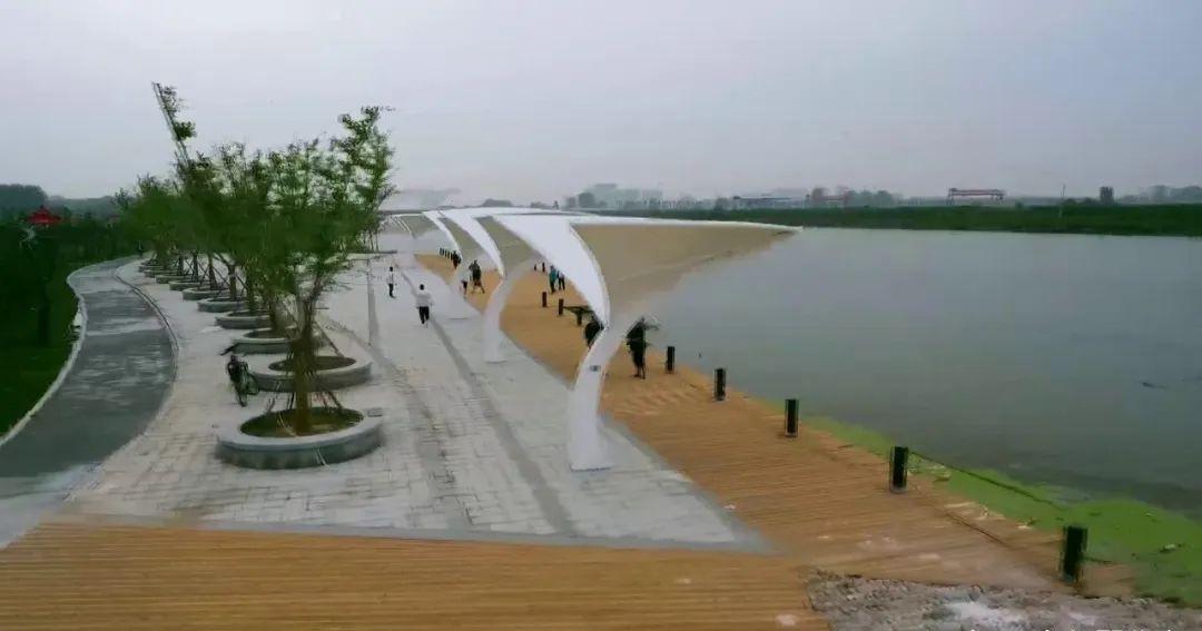航拍!濮阳新晋网红打卡地,湿地金沙滩,俗称"濮阳小三亚"