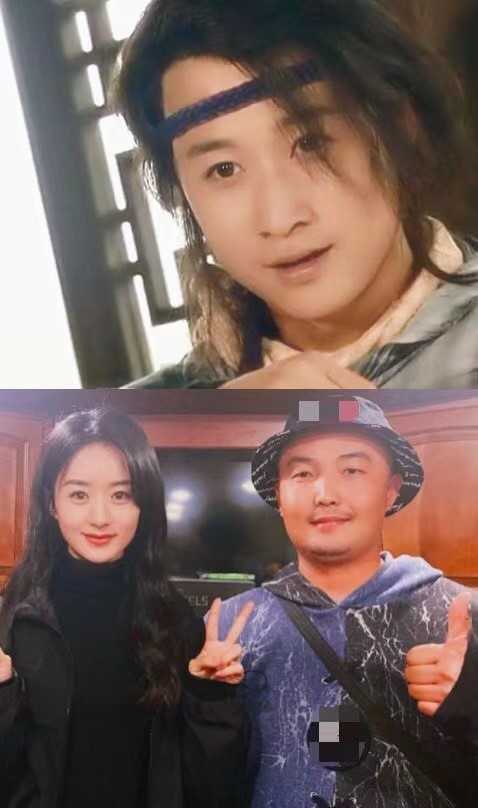 赵丽颖近照撞脸年轻时吴京,五官惊人相似,近期合照曝光却引争议