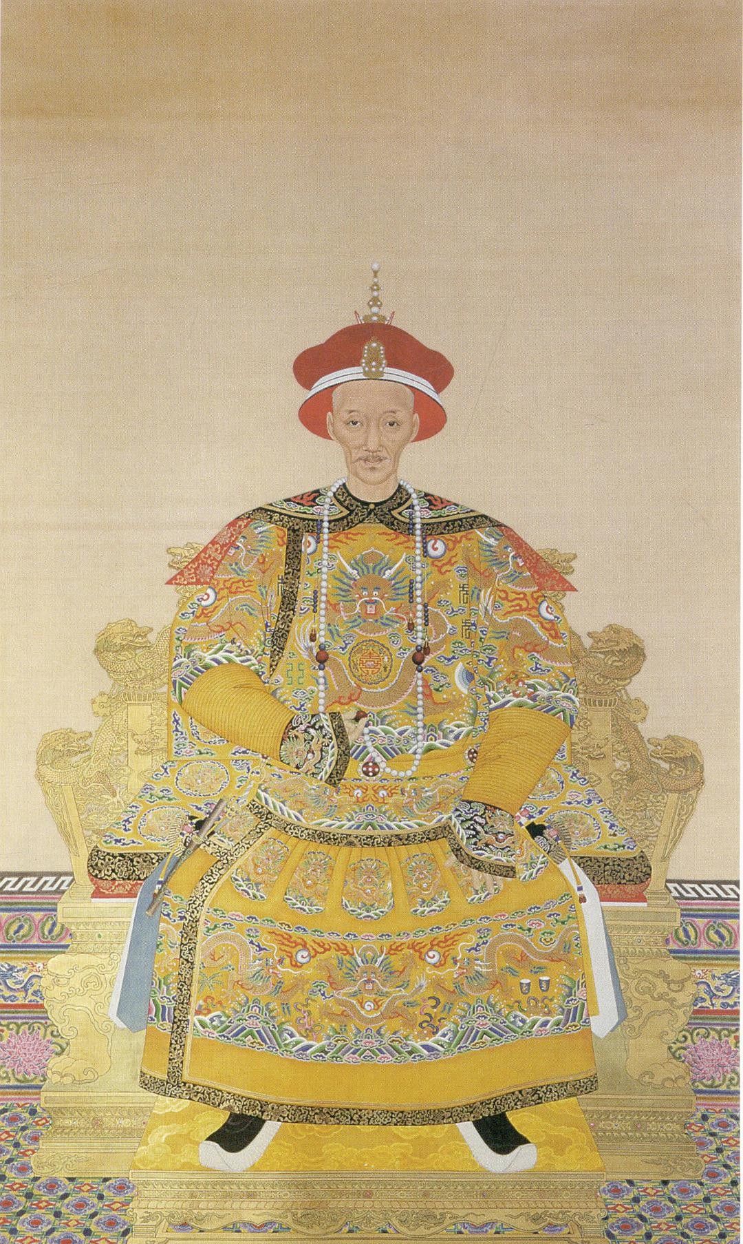 老照片 道光皇帝与他的几位嫔妃 老照片 道光皇帝与他的几位嫔妃
