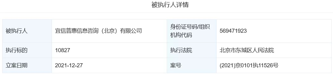 宜信普惠再成被执行人 未按时、足额缴纳员工8万块钱公积金休闲区蓝鸢梦想 - Www.slyday.coM 宜信普惠再成被执行人 未按时、足额缴纳员工8万块钱公积金休闲区蓝鸢梦想 - Www.slyday.coM