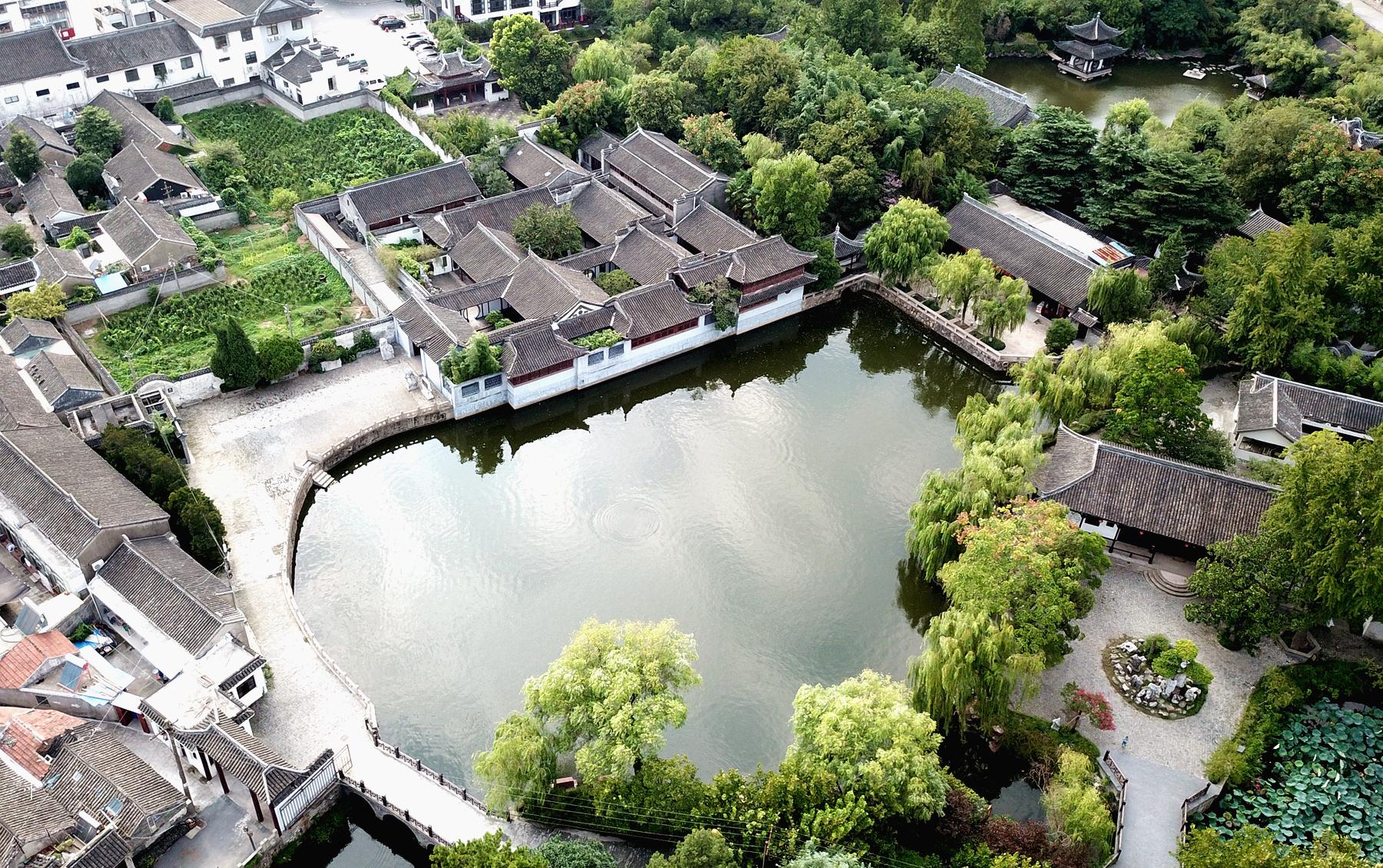 航拍国家宝藏-江苏如皋水绘园__财经头条