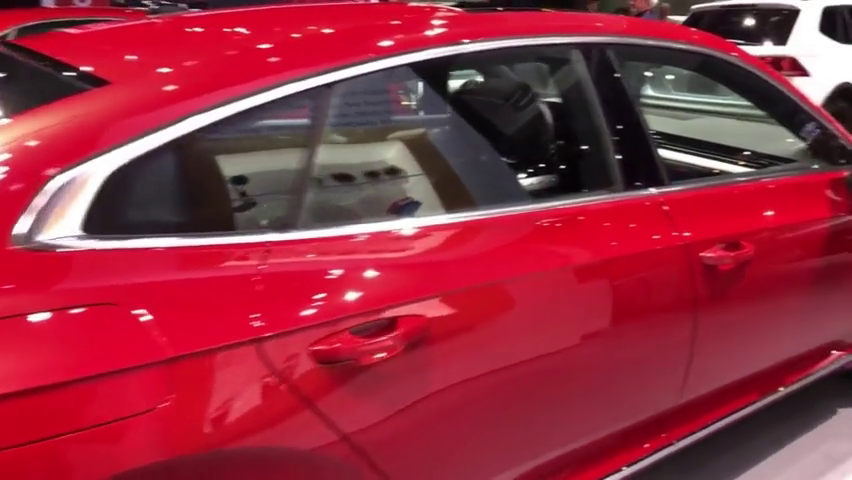 2020款大众ccr-line红色版亮相车展,外观及内饰全方位展示