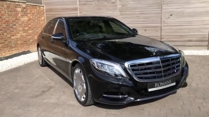 高清拍摄迈巴赫s600,感受一下豪华轿车的魅力!