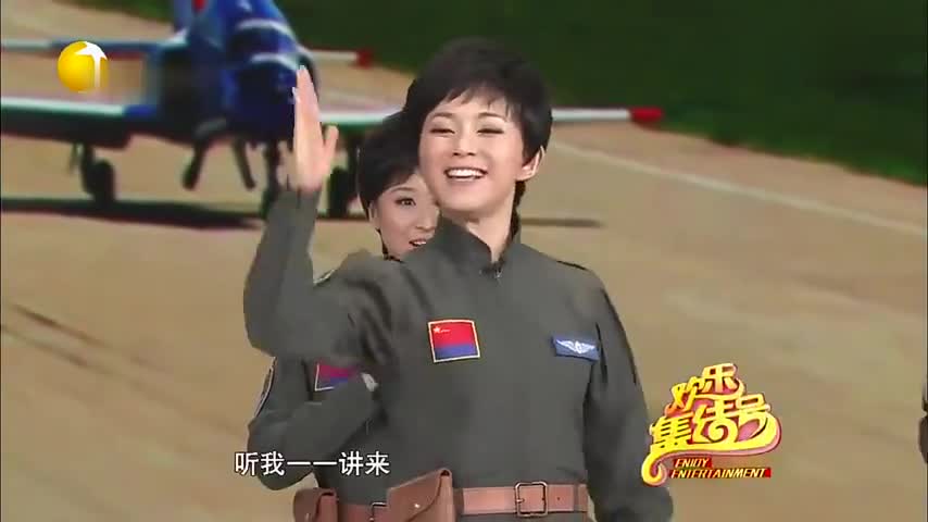 相声小品欣赏:闫妮刘敏小品《我心飞翔》当代女兵的军旅小品