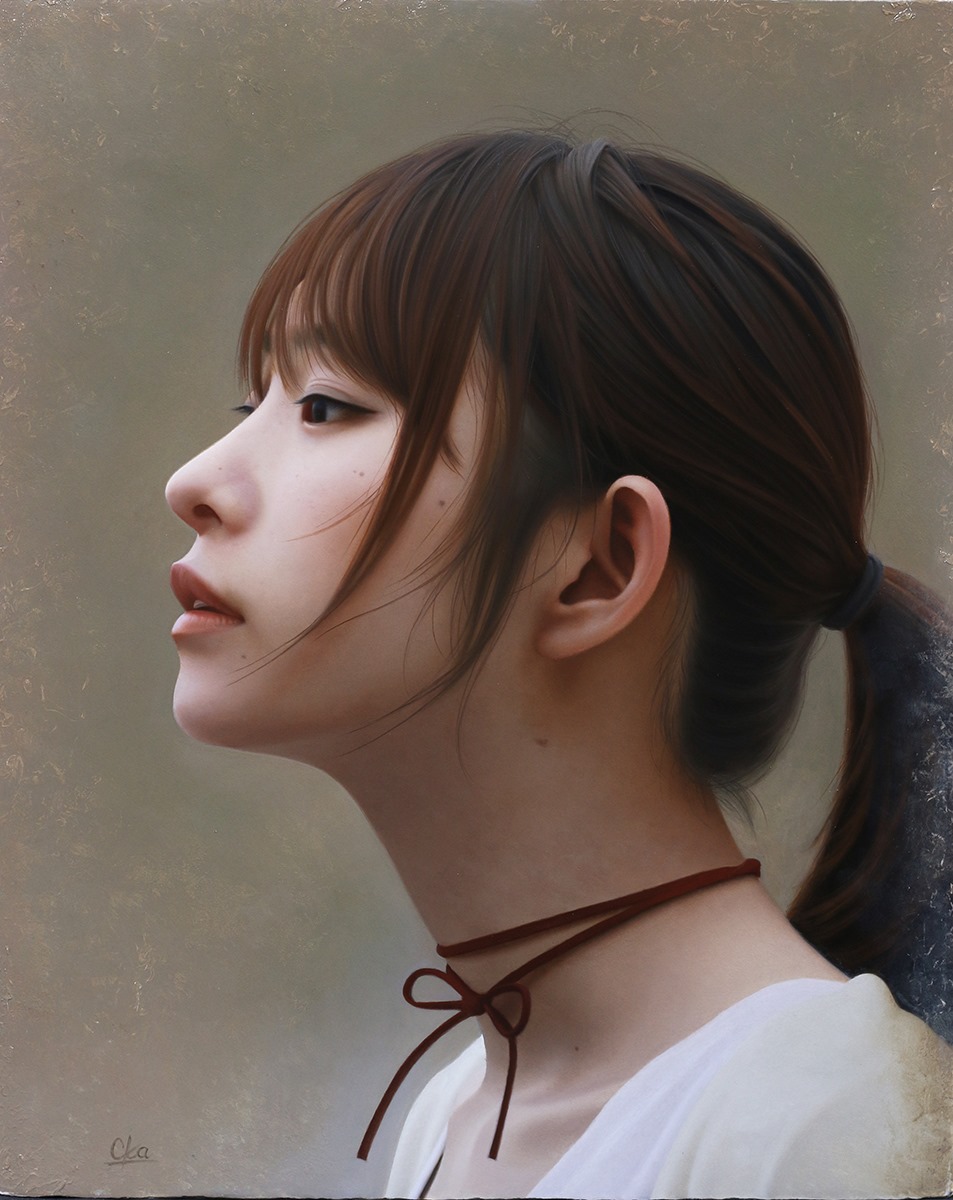 日本超写实绘画第一人,80后艺术家冈冈康夫的最新作品|绘画|艺术家