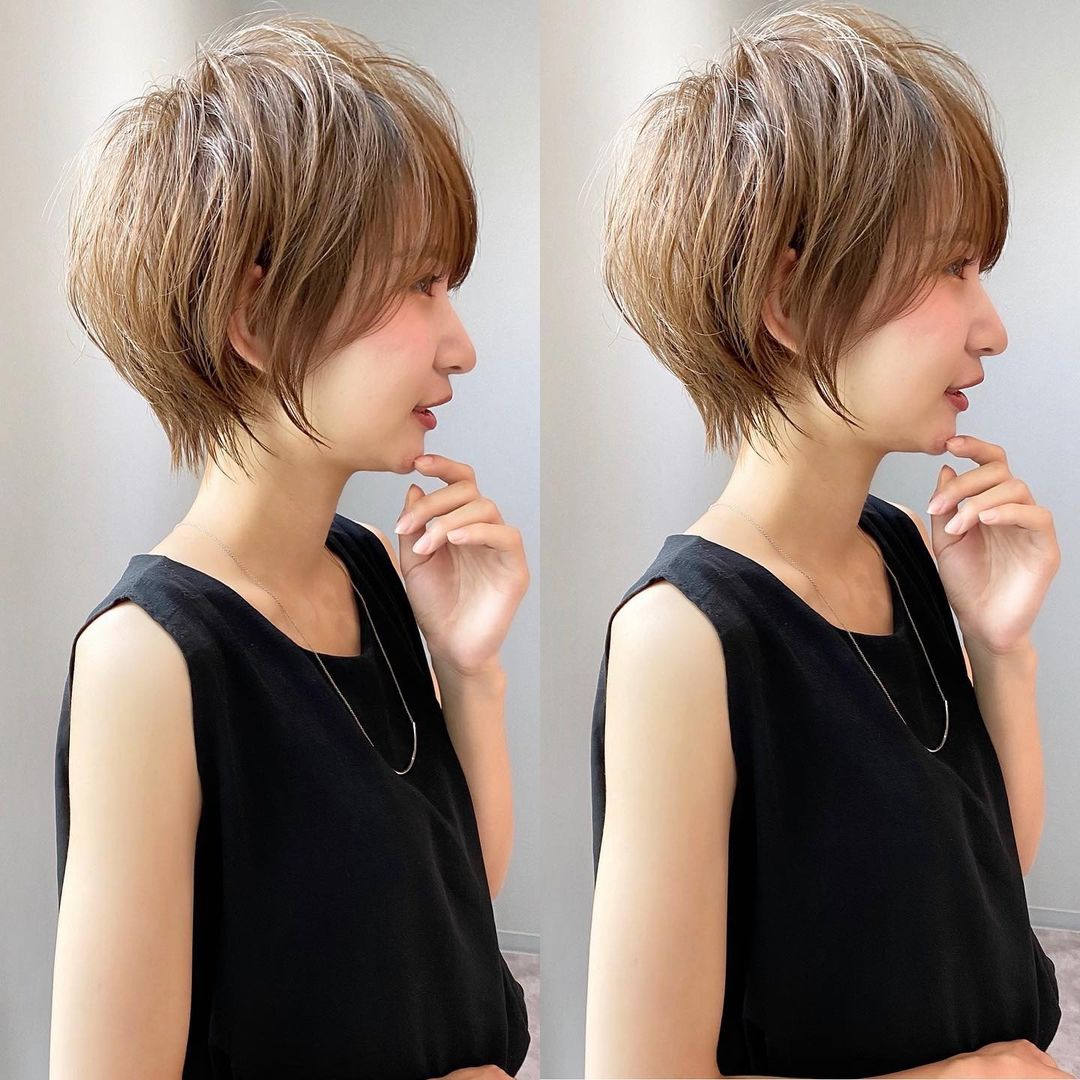 忍不住想剪的短发,效果真的不一样,有没有美到你|短发|头型|发型_新浪