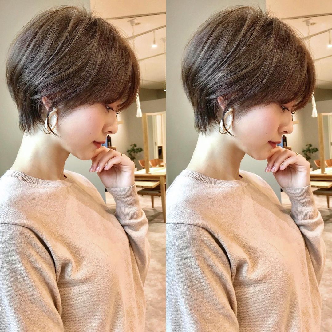 忍不住想剪的短发,效果真的不一样,有没有美到你